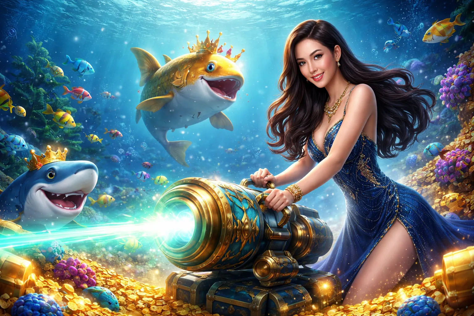 Thế giới bắn cá 66789 đầy màu sắc và phần thưởng hấp dẫn
